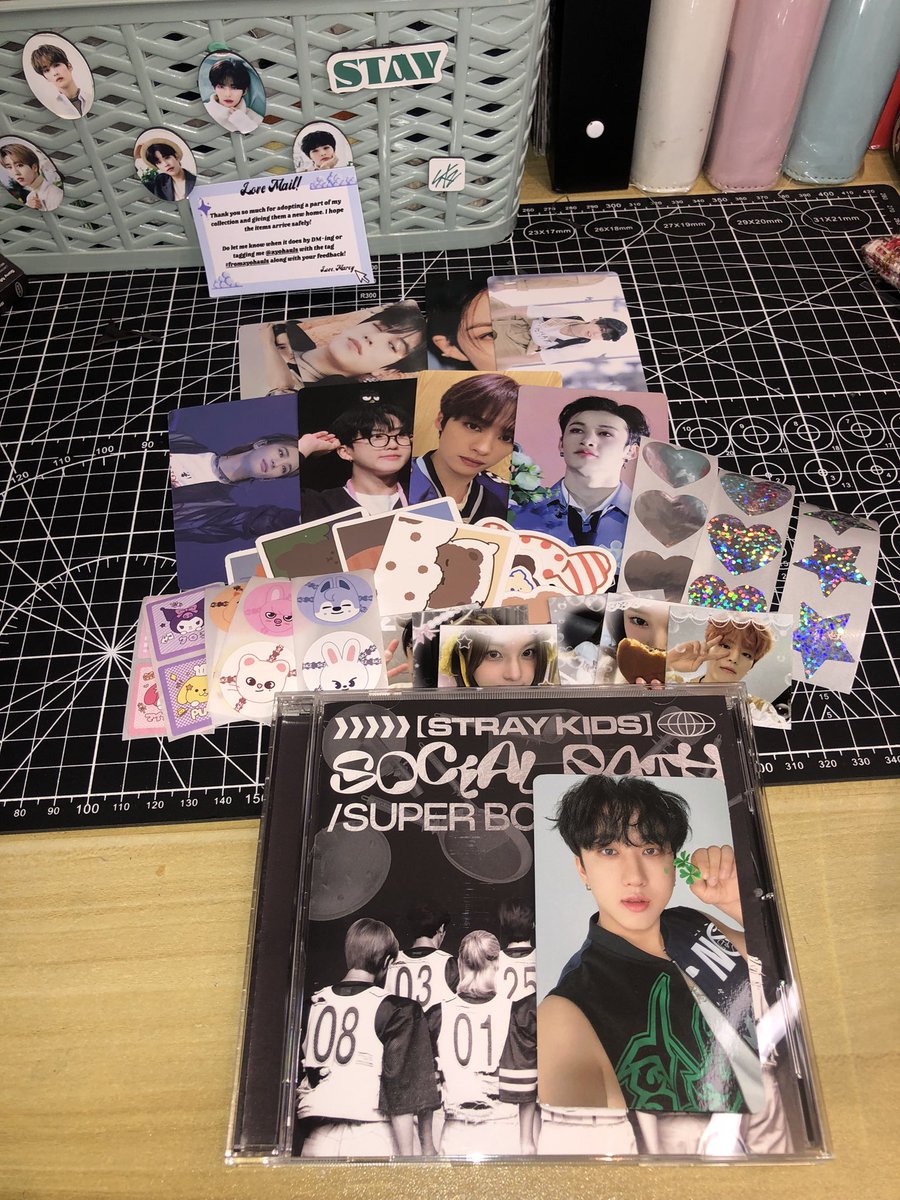 skzchancart's tweet photo. ⇢ ˗ˏˋ #bokiemails ࿐ྂ
💌 @zyohauls #fromzyohauls
hello alread received my social path album thank you so much and thank you also for the freebies 🫶 https://t.co/3OTlCPXyBx