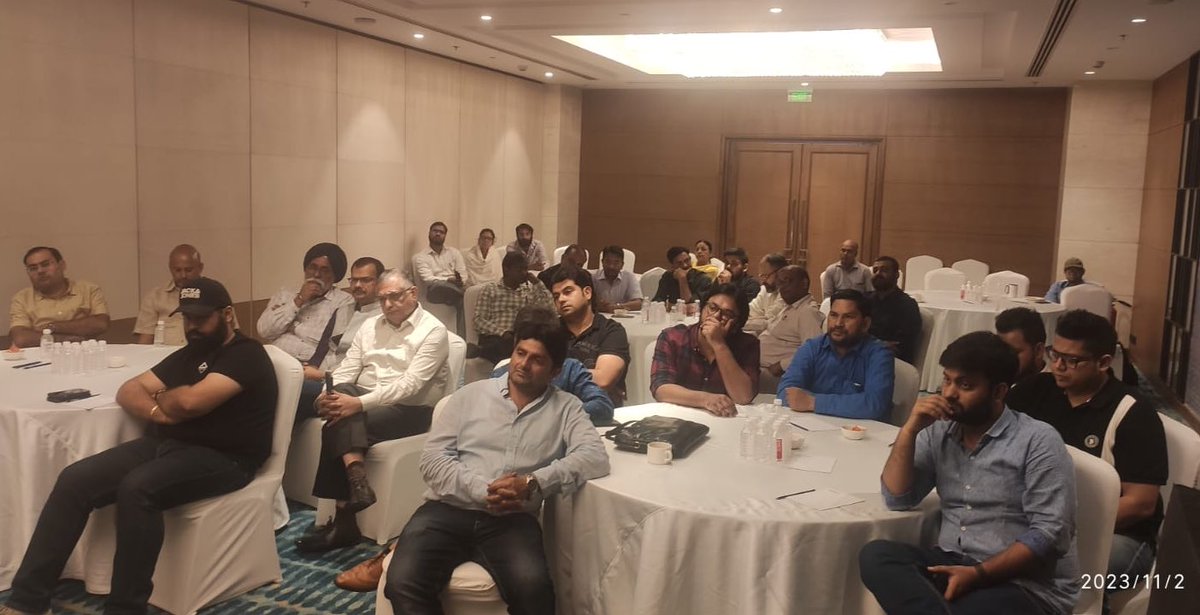Meeting with Agra based dealership conducted for discussion on various aspects including EVs, Solarizations and NFR.

<a href="/ChairmanIOCL/">ChairmanIOC</a> <a href="/DirMktg_iocl/">Director (Marketing), IndianOil</a>  <a href="/Bohrashyam2/">Shyam Bohra</a> <a href="/ioclupso2/">IOCL_UPSO-2</a> <a href="/IndianOilcl/">Indian Oil Corp Ltd</a> <a href="/GeetikaMehra4/">Geetika Mehra</a>
