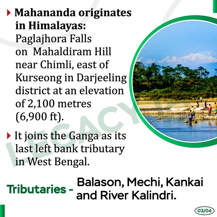 Legacy_ias's tweet photo. Learn the significance of the #MahanandaRiver, its role in agriculture, and its impact on the region's geography.
#UPSCGeography #NortheastIndia #RiverEconomics #EnvironmentalHeritage #RiverNetwork #Riverbodies #Indianriver https://t.co/zOkFLved7L
