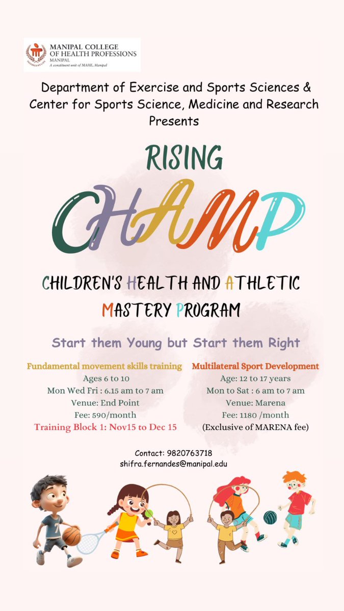 Centre for Sports Science Medicine and Research tweet media