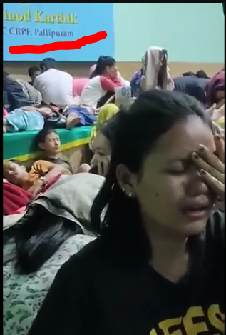 .@KSO_Imphal - How can you be so shameless?? 

Faking to be victims. See where the second video is from? Pallipuram is thousands of kilometres away from Moreh. It is in Kerala. A CRPF camp under DIG Vinod Karthik. Just Google if you don't believe. 

What is your ulterior motive