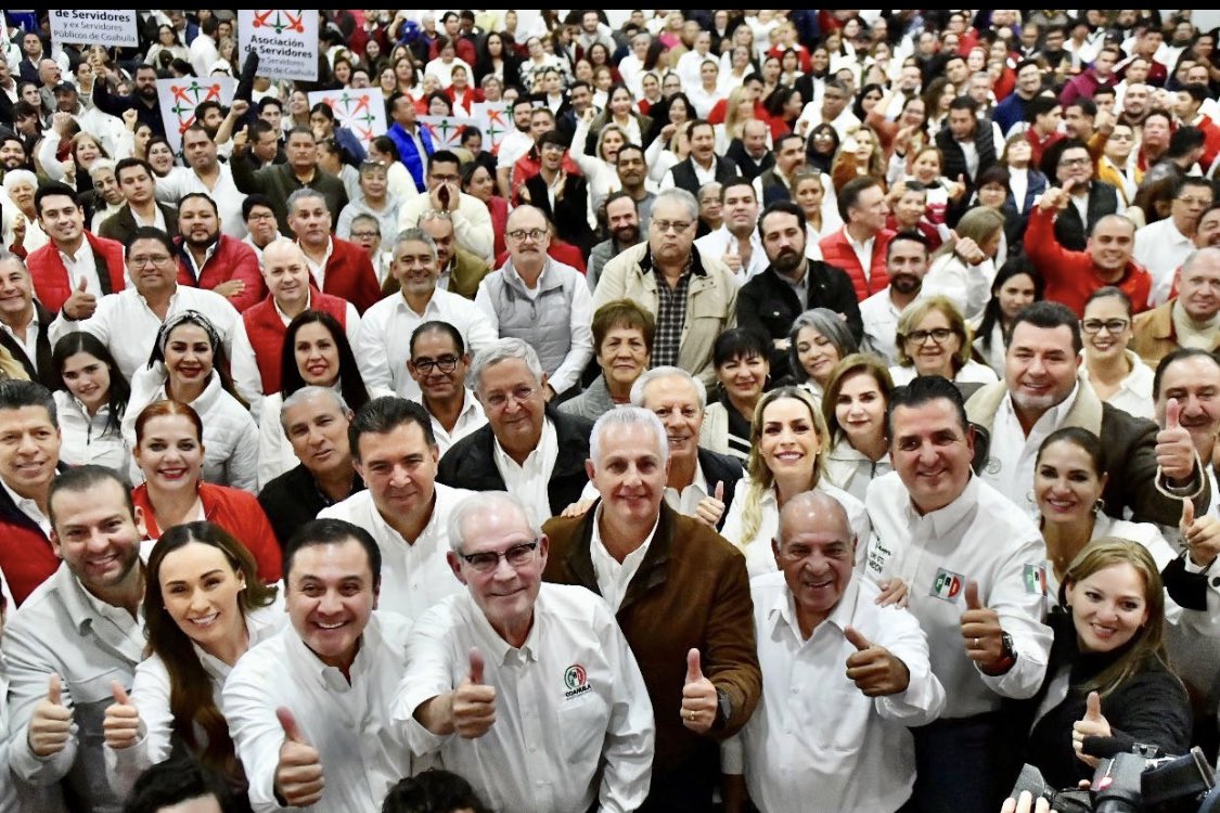 Reconocimiento a la militancia del #PRI Torreón por parte   del CDE del <a href="/PRICoahuila/">PRI COAHUILA</a> por haber logrado un triunfo contundente en la elección de gobernador y diputados locales del proceso 2023.

#AquíCumplimos

@veronica_mtz11 
<a href="/felipe_glz/">Felipe González</a>