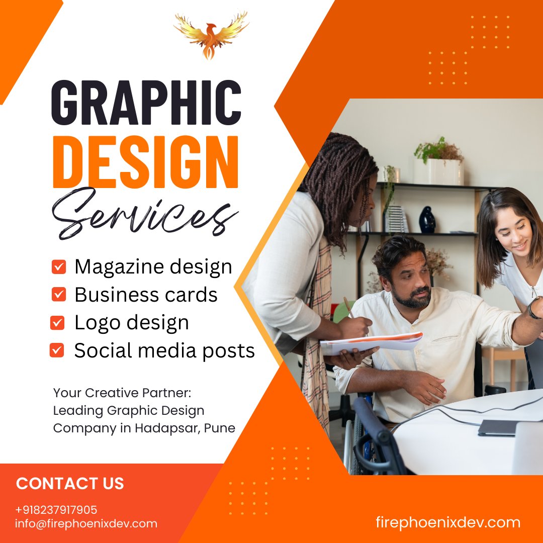 Firephoenix_dev's tweet photo. Elevate your brand with our professional graphic design services. From logos to marketing collateral, we create visually stunning designs that leave a lasting impression. Let's bring your vision to life!
#firephoenixdev
#graphicdesign 
#designservice
#visualidentity 
#logodesign https://t.co/0LCcXF5iEX