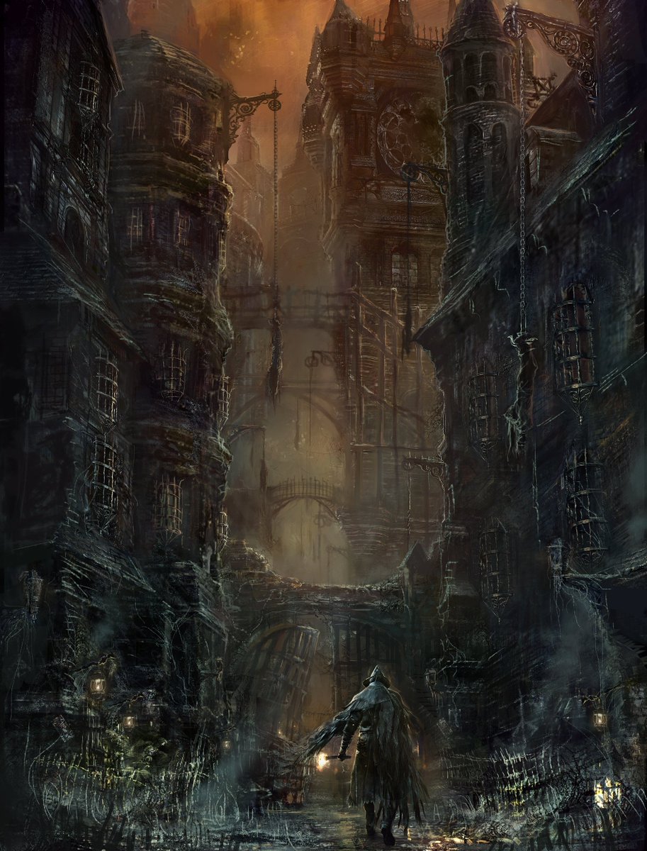 FromsoftHoarder's tweet image. Bloodborne - Old Yharnam