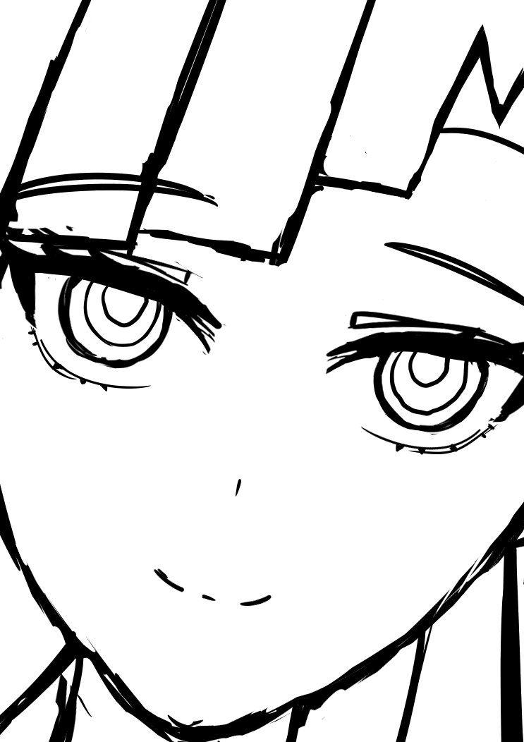 I think this is the closest I've gotten to the actual Sawa face.