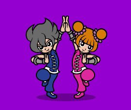 RhythmLore's tweet photo. I have been informed that the girl from Kung-Fu ball appears in Warioware Move It and is given the name Cicada. https://t.co/7xKSANsqkl