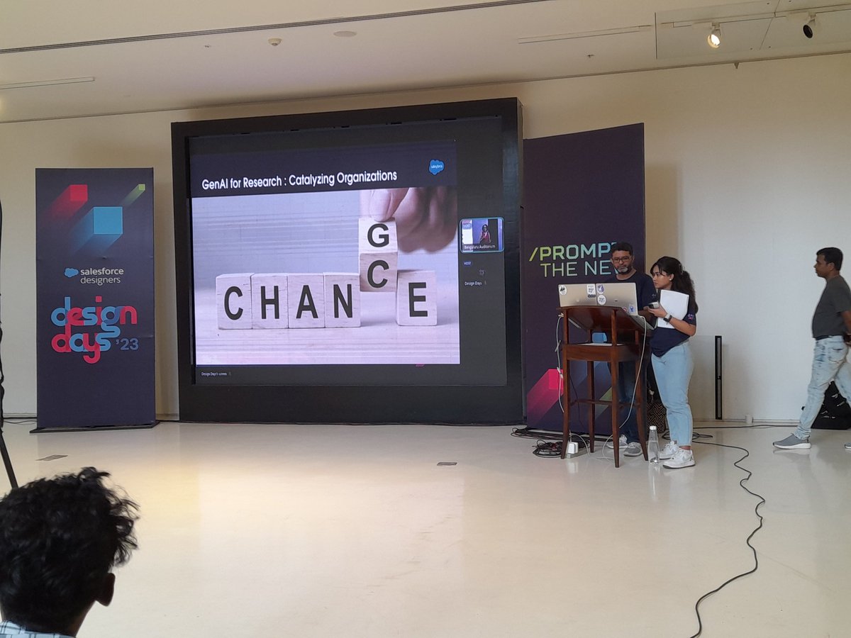 Explore the Unconventional,
Challenge the Status Quo,
Embrace the Breakthroughs,
A reminder to lead ...

<a href="/salesforce/">Salesforce</a> design days '23 Day 2 begins! 🔥 I am joining from Kolkata organized by <a href="/khyatu07/">Khyati Mehta #WITDreamin24</a> team. 
Are you joining? If yes, from?

#designers #Salesforce