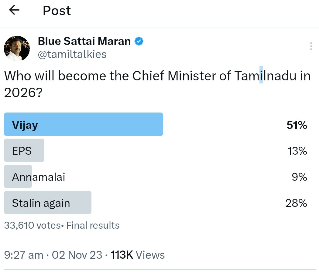 Blue Sattai Maran tweet media