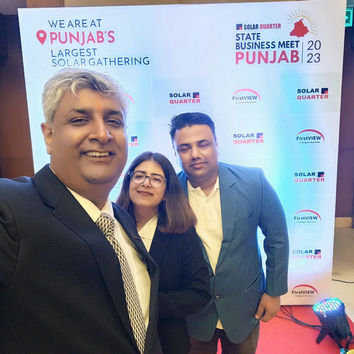 amitthussu's tweet image. What a wonderful start of the day at Solar quarter business meet Punjab.

Looking forward to a fruitful day ahead

#soalr #solex #solarquarter