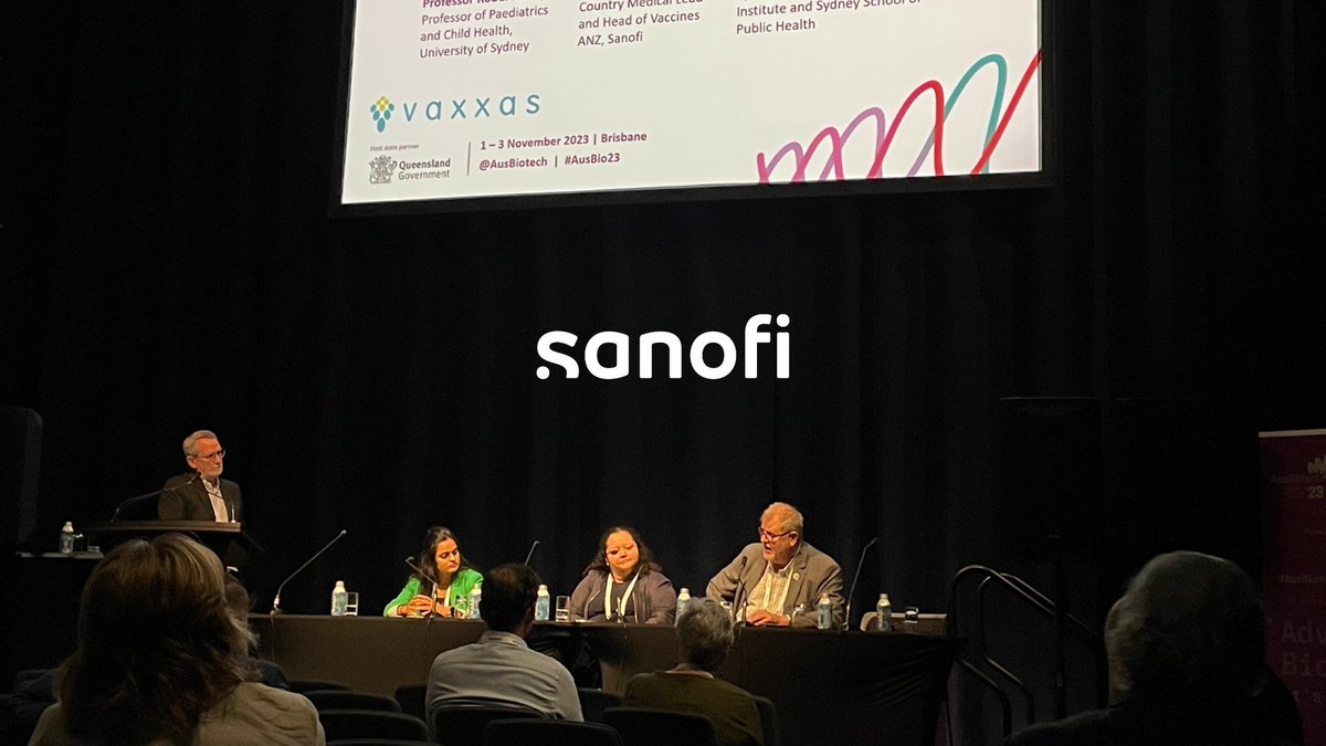 The final day of #AusBio23 and Sanofi’s Dr Iris Depaz joined the conversation on vaccine access, deployment and development. Alongside the esteemed panel and chaired by Prof Paul Young from @UQ_News Dr Depaz talked about the value of vaccines to help support public health.