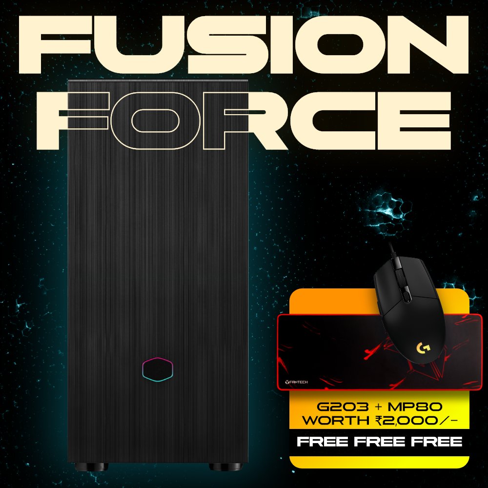 KryptoniteMicr2's tweet photo. Fusion Force Gaming Prebuild System | Intel i5-11400F &amp; RTX 3050

#gamingprebuildsystem #fusionforce #prebuildsystem #gamingcommunity #gaminglife #gaming_news 

https://t.co/lvVVPpVEdd https://t.co/suQOvUb6Qn