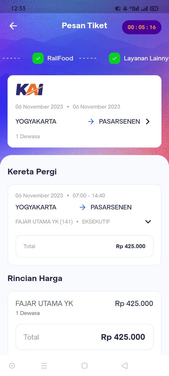 aansmile27's tweet photo. @KAI121 Mohon diinfokan dmn letak menu pilihan penumpangnya. Saya sudah sampe menu pembayaran masih blm nemu. Apps sudah plg terupdate. https://t.co/9Wde5nz4fo