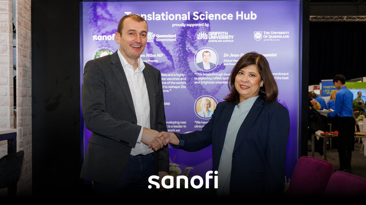 To conclude #AusBio23 Sanofi Global Head of Vaccine R&D Dr Jean-Francois Toussaint presented the Early-Stage Innovation Award to @Michelle_Wykes from Fovero Therapeutics. Thanks @Ausbiotech for the opportunity as we work together to grow the scientific ecosystem in Australia.