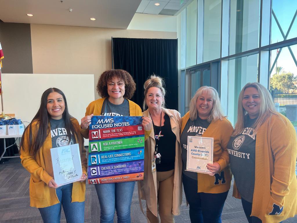 Thank you ARC AVID Coordinators for a wonderful day of collaboration and learning together! So many great resources were shared! 
<a href="/Amanda_Corridan/">Amanda Corridan</a> <a href="/RCOE/">RivCo Office of Education</a> @ValVerdeUSD #changemakers