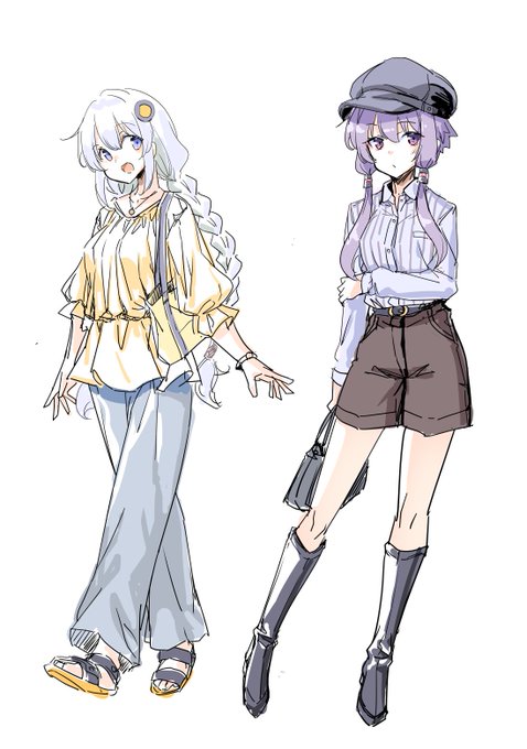 ゆづきず私服練習