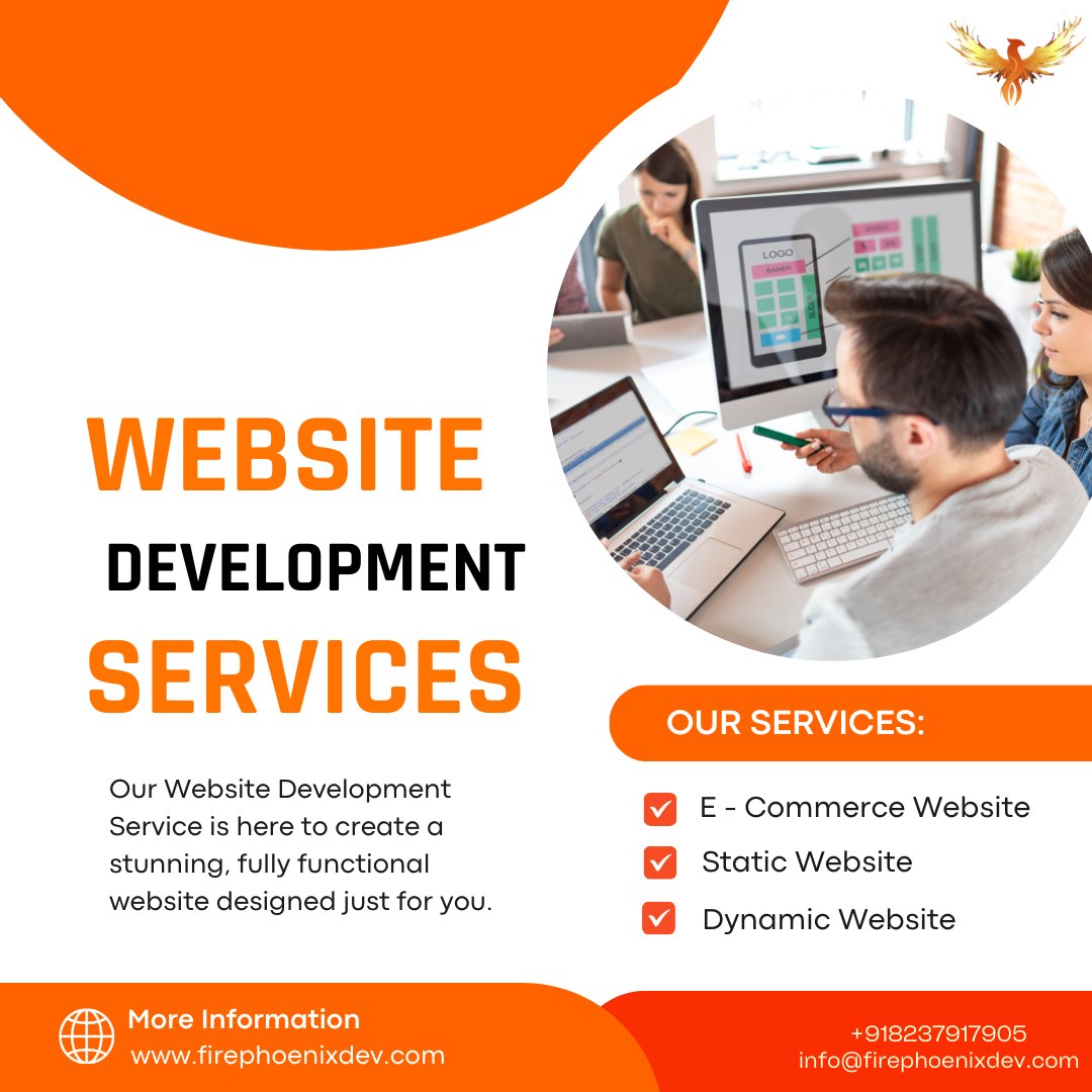 Firephoenix_dev's tweet photo. Empower your online presence with our top-notch website development services. We specialize in creating dynamic, static &amp; e-commerce websites. Get started today!

#firephoenixdev
#websitedevelopment
 #webdesign 
#onlinepresence 
#businesswebsite 
#uxdesign 
#responsivedesign https://t.co/xKPJn81Rto