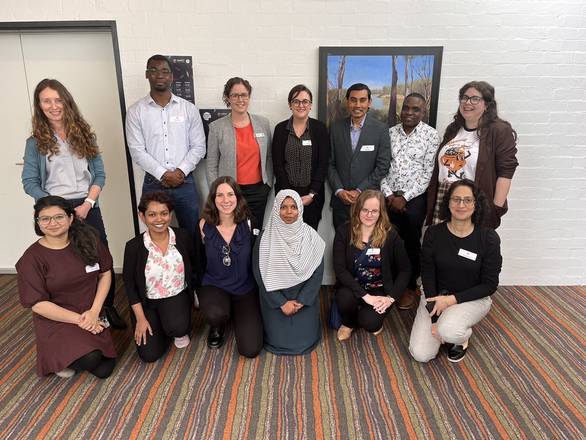 Not everyone is in this photo, but shout out to all our CIIDIR members that presented a talk or poster today at the #IMPACT showcase!

You all did a fabulous job!
Exciting, collaborative, innovative and translative projects.

@IMPACTDeakin @Deakin @deakinresearch @BarwonHealth