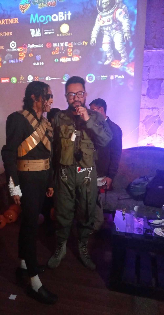 CarpioWeen1's tweet image. Tonight @Criptolatinfest 
Cosplay @michaeljackson 
Gracias Totales 🎃 Anniversario #CriptoLatinFest