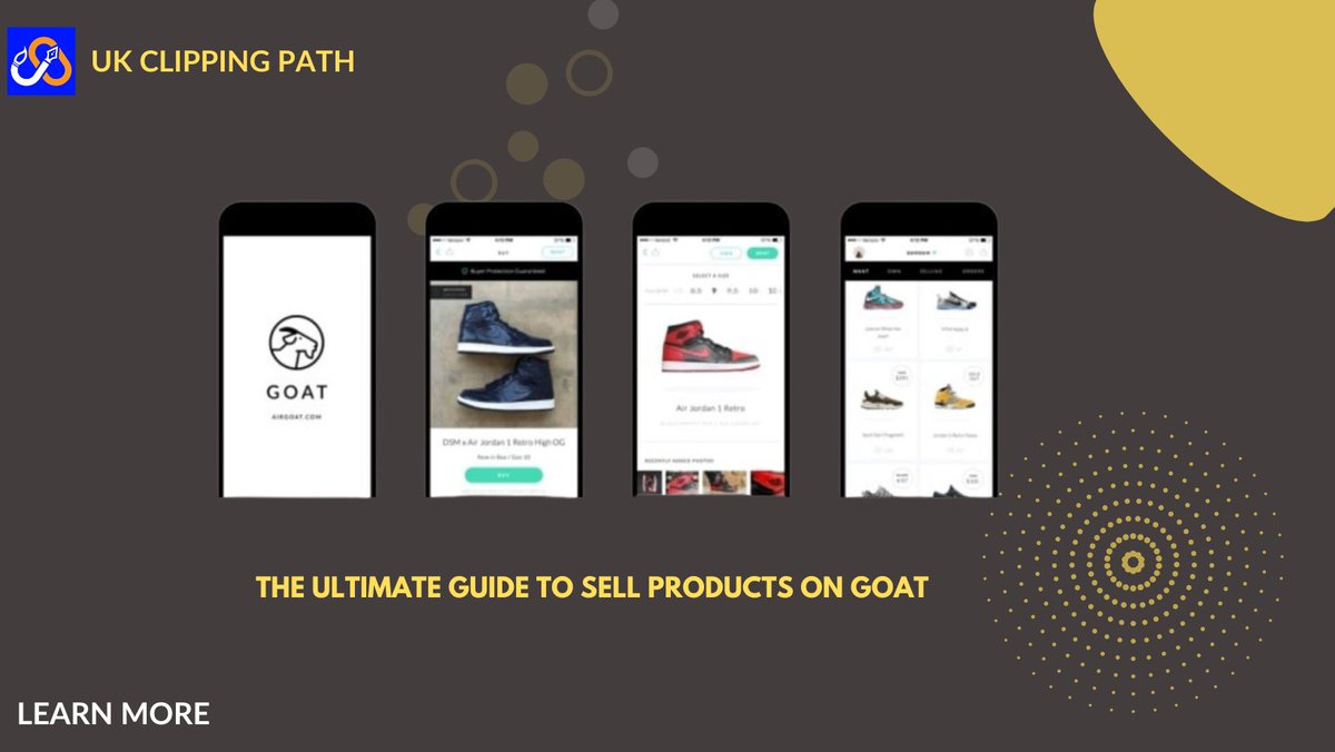 There are very few things that can match the excitement of finding and bringing home a pair of rare trainers. #GOATApp #DaishinSugano #EddyLu #sellproductongoatapp #machinelearningtechnology #technology #ECOMMERCEPRODUCTS #photoretouching 
🙋 Learn More: ukclippingpath.com/ultimate-guide…