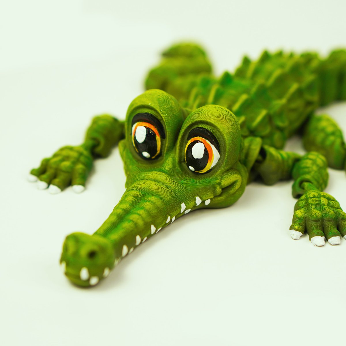 toonz_factory's tweet photo. Cute Flexi Fish Eating Crocodile Now Available In @Cults3D
50% OFF for First 24hrs
STL LINK :-https://t.co/mD7LT82bEY
#3Dprinting #3dprint #cults3d #crocodile #flexi #articulated #gharial #aligator #raptile #3dprinted https://t.co/mt0DDWOTxS