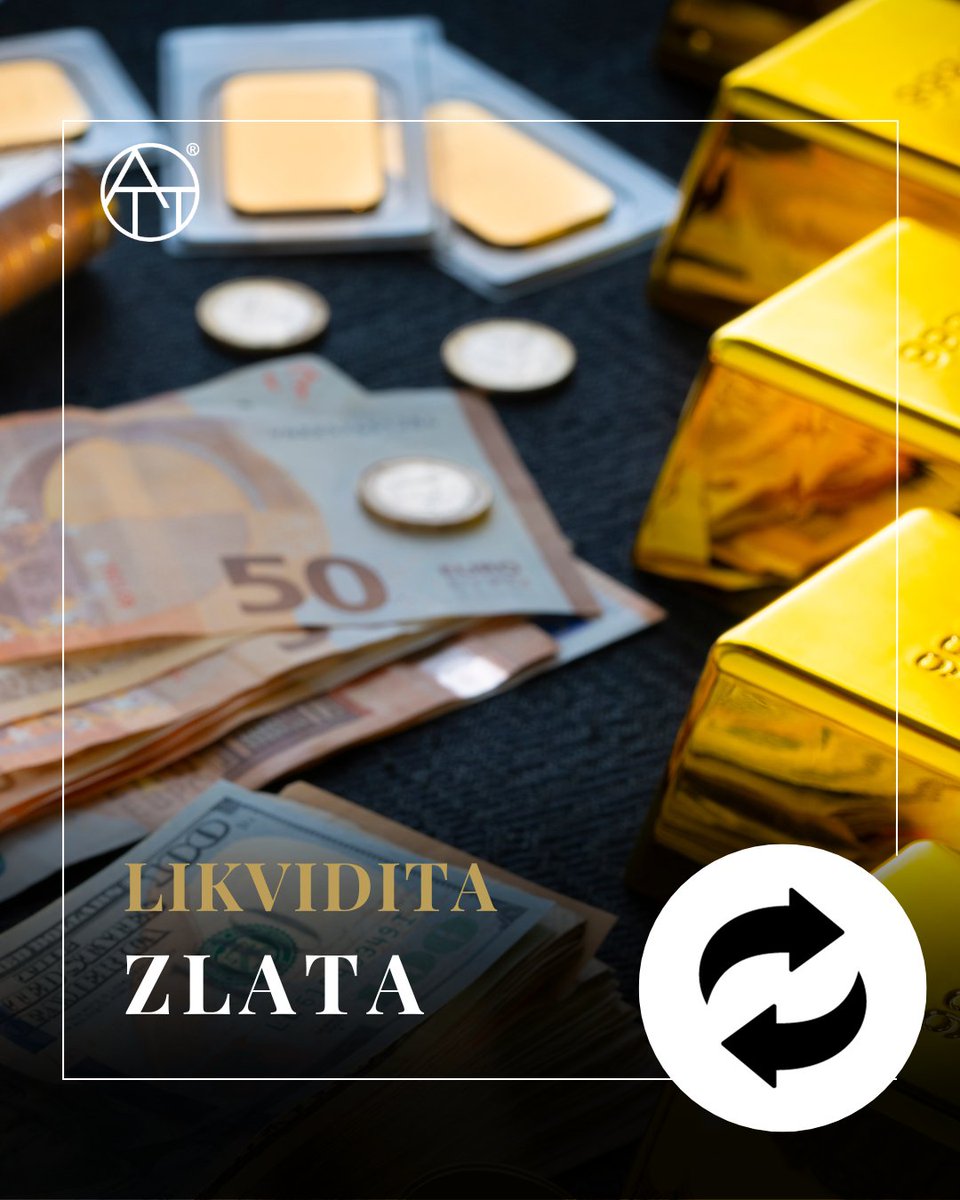 ATT_Investments's tweet photo. Hledáte investici, která je nejen hodnotná, ale také snadno přeměnitelná na hotovost? Vyzkoušejte zlato!

Zlato není jen investice; je to vaše cesta k finanční svobodě a klidu!✨

#attinvestments #zlato #drahekovy #investicnizlato #investice #penize #ceskarepublika https://t.co/46pmq6ie4a