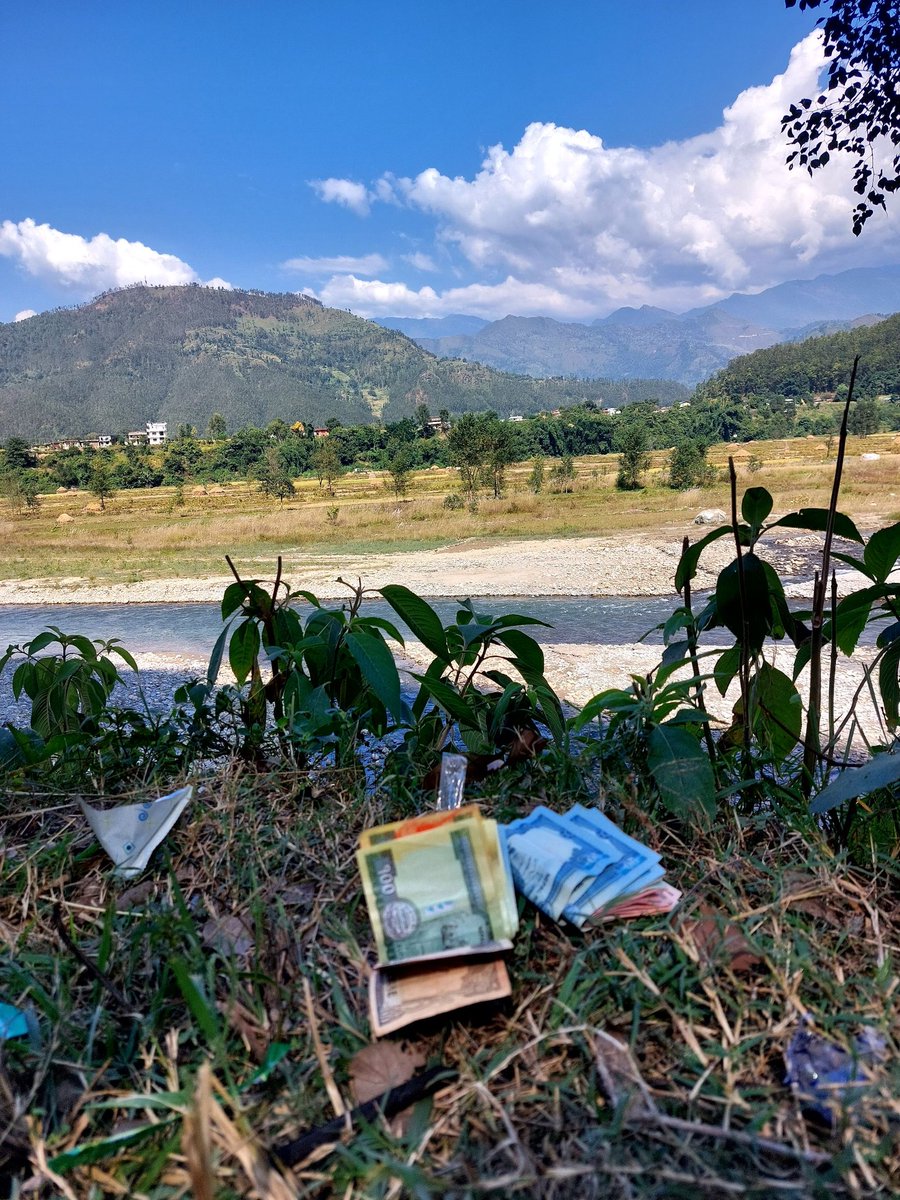 ShambhuTears's tweet image. कल्ले हो दसैंको दक्षिणा झाडीमा छोडेर हिनेछ मैले लेर हिने है । आफ्नो हो भन्ने दावीसहित प्रमाण पेस गर्नुभए फिर्ता गरिनेछ ।
#Dakchhina #dashain #Nepal