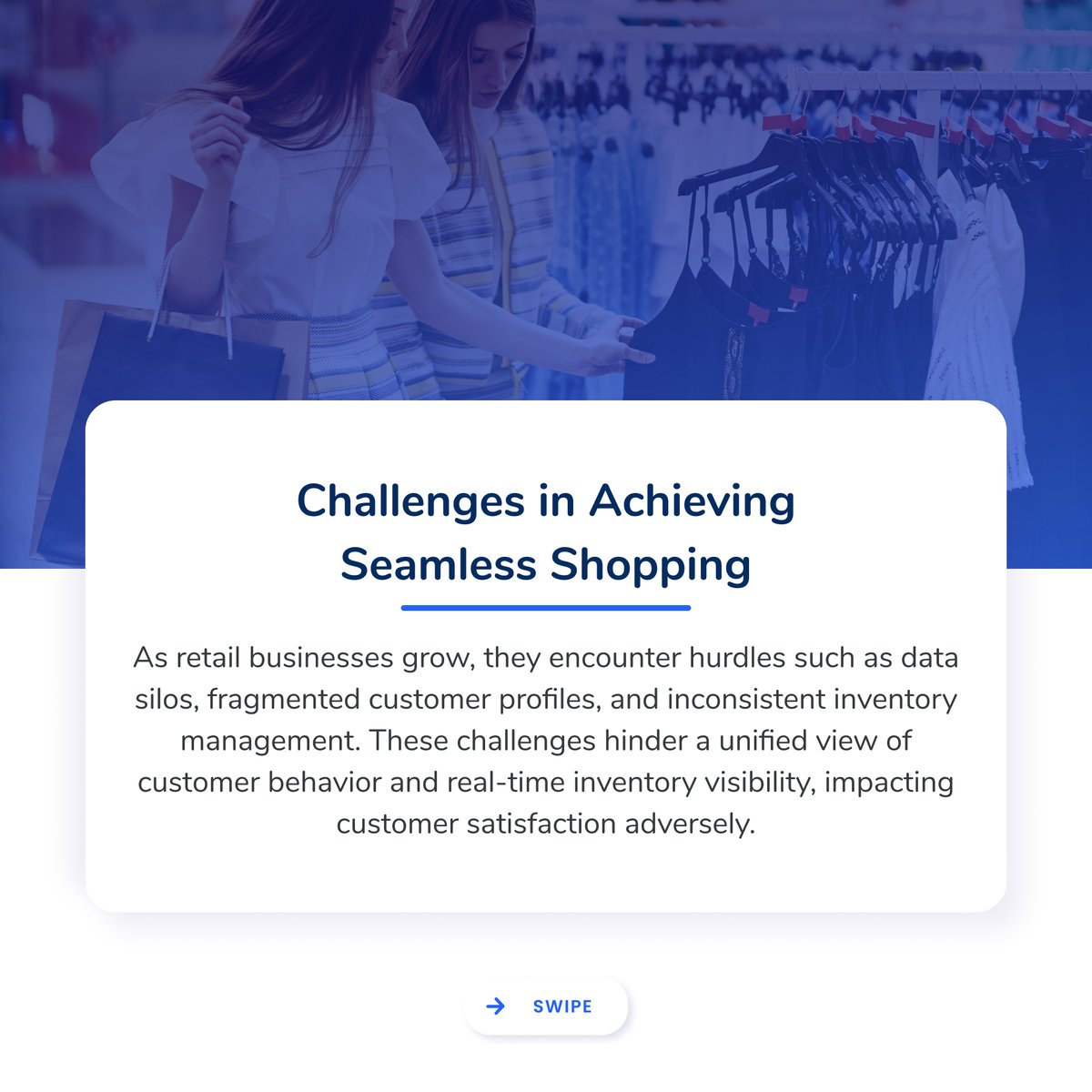 Discover a new era of shopping where every step feels like it’s tailored just for you. 🛍️ Dive deeper into a world where shopping meets simplicity.

ow.ly/Lcg350Q3MBB

#Retail #ArtificialIntelligence #CustomerExperience #CX #PersonalizedShopping