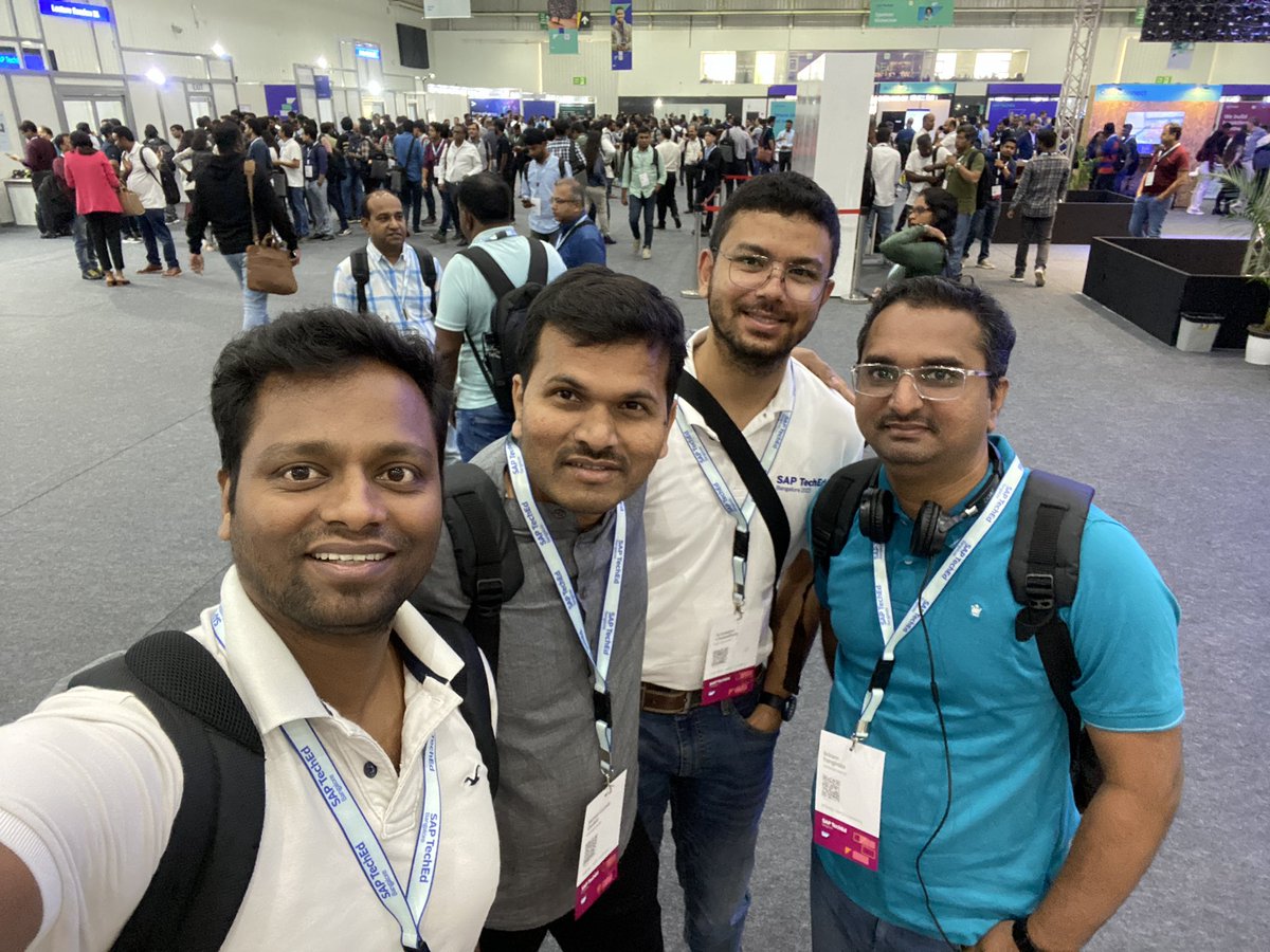 banalanaveen's tweet photo. Networking at #SAPTechEd #SAPTechEd2023 

@SriramTangirala https://t.co/dVjDcR9Q8k