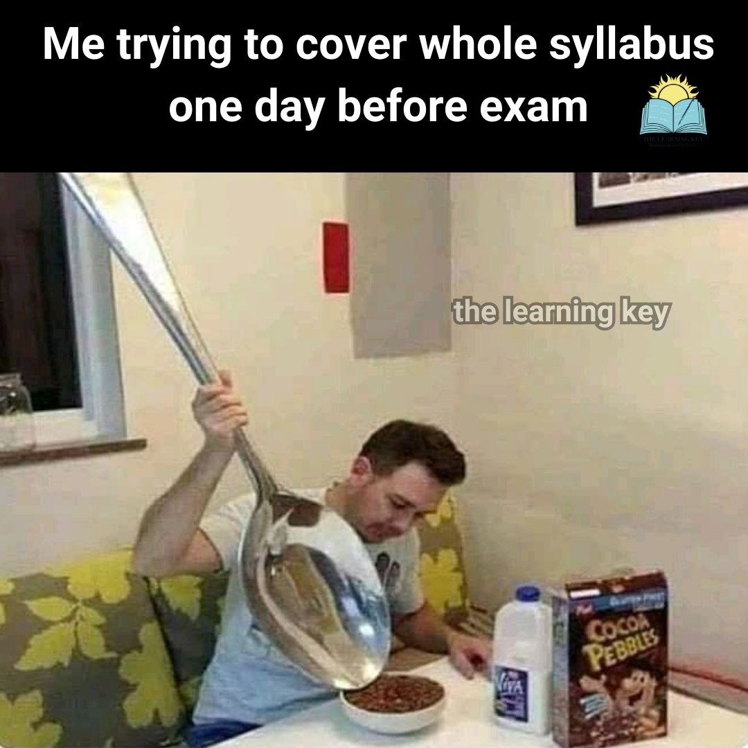 TheLearningKey's tweet image. "Hilarious Highlights"
#TheLearningKey #UPSCCrackers #HumorAndLearning #LaughingTherapy #MemeMagic #StudyHardLaughHarder
✏️ Subscribe us at Youtube !! - youtube.com/c/TheLearningK…