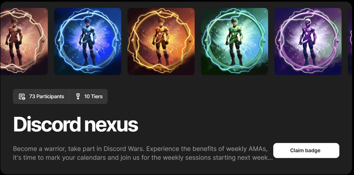 devdosomething's tweet image. Dont lie, the badges look epic right?
Not that hard to get as well, that is, if you are persistant. 
#entangle #rep3 #defi #gamification #entangleprotocol #ngl #nft