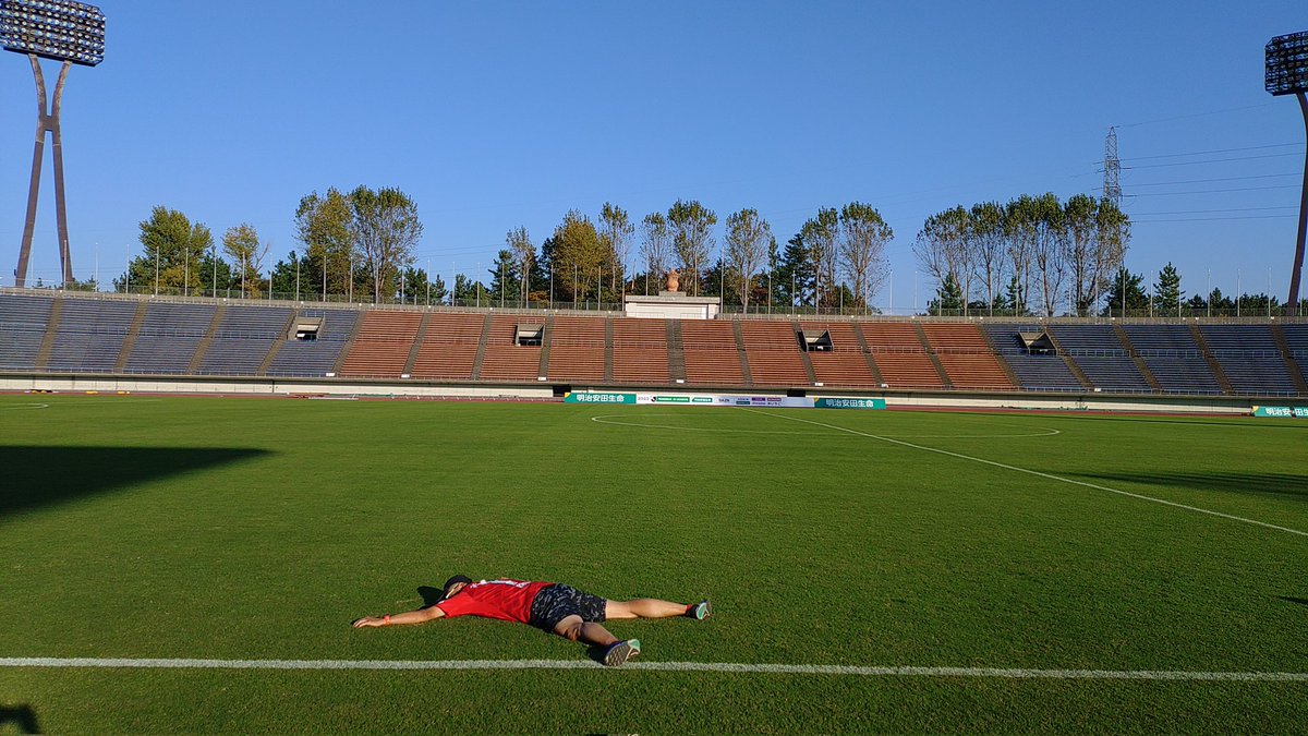 hiroakis's tweet photo. なぜか遠回りで設営開始時間に遅刻
こんなに走るつもりなかったのに。。。
#ツエーゲン金沢
#zweigen
#前日設営ボランティア https://t.co/WoCTMCbmQK