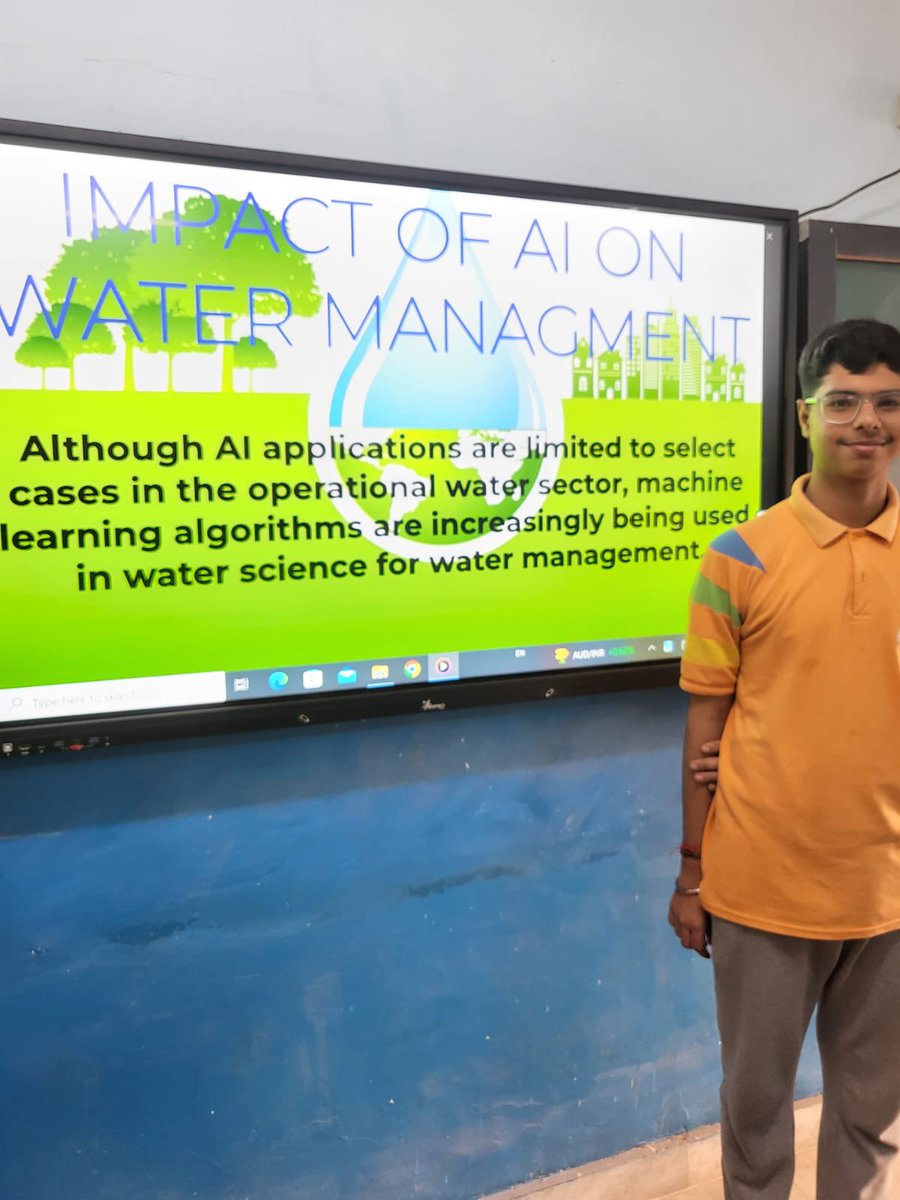 MamtaModernSSS's tweet photo. Computer Week Activity
Day 6
Students of Class Xl participated in the Computer week activity by creating  innovative videos on "AI for Sustainability" using various movie making softwares like Filmora, Lightworks, Wondershare etc.  
#Day6
#Computerweek https://t.co/N9bib01DdP
