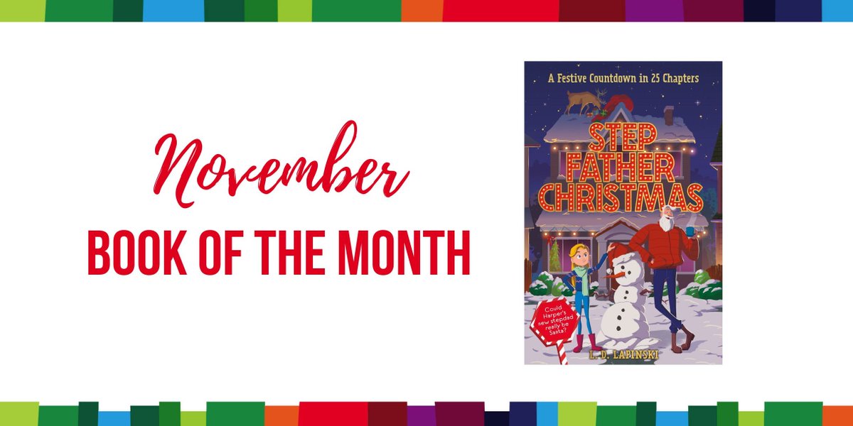 toppsta's tweet photo. WIN our Book of the Month, Stepfather Christmas by @ldlapinski 

A heart-warming festive tale told in 25 chapters - the perfect Christmas countdown!

To enter RT, FLW and tell us what kind of advent calendar you'll have this year

UK/IE Ends 5/11 @hachettekids #bookgiveaway https://t.co/IJ8YulaPPI