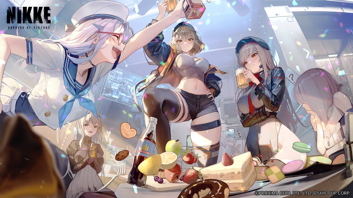 ニケたちからのサプライズ❣️】 指揮官、いつも応援いただき誠に