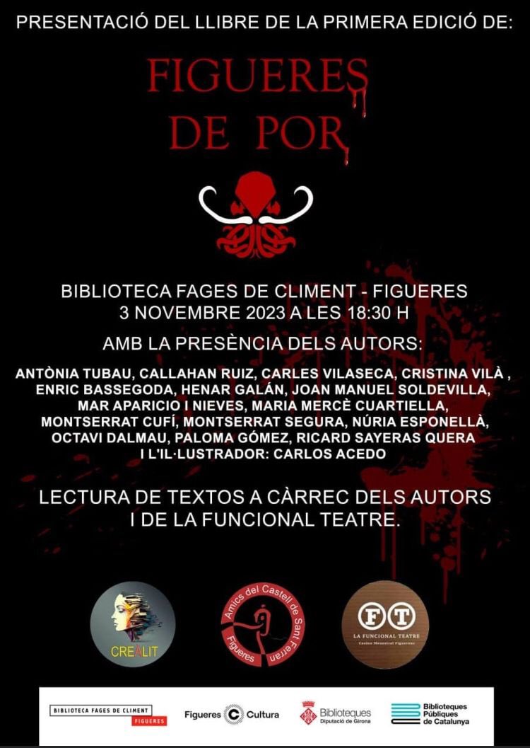 AGENDA. Avui divendres, a la <a href="/BiblioFigueres/">Biblioteca de Figueres</a>, es presenta el llibre de la primera edició de #FigueresDePor (18:30).