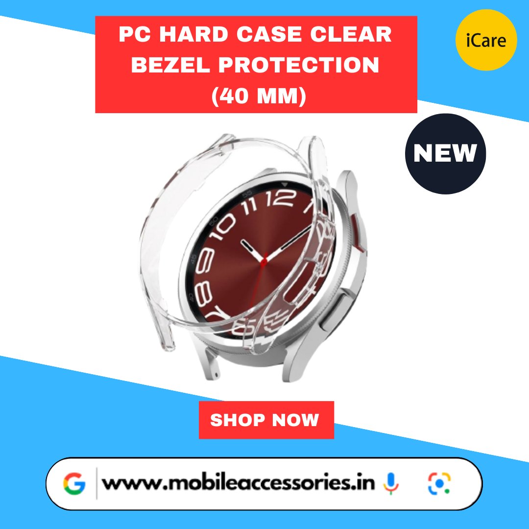 mobileacessory's tweet image. 🌟 Protect your Samsung Galaxy Watch (40mm) with our high-quality TPU bezel protection case! 🛡️

💎Get yours today! 

#SamsungGalaxyWatch #WatchProtection #HighQualityCase #SamsungWatch6 #SmartwatchGoals #SmartwatchStyle #SmartwatchLife #WatchLovers #WearablesTech #GadgetGoals