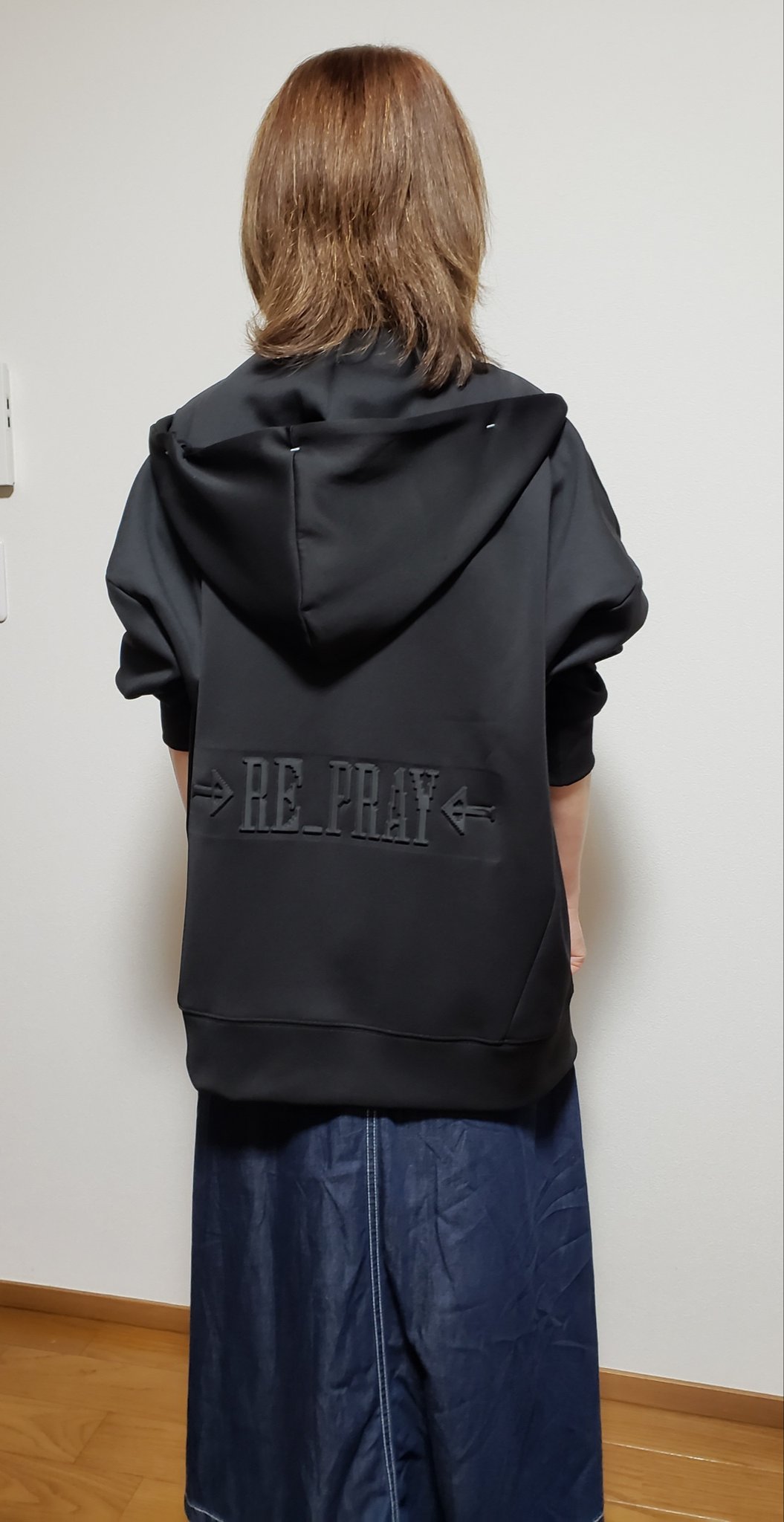 RE_PRAY パーカー 羽生結弦 リプレイ ブラック Lサイズ ジップパーカー ジップパーカー | “RE_PRAY”OFFICIAL GOODS | AXELSTORE.NET