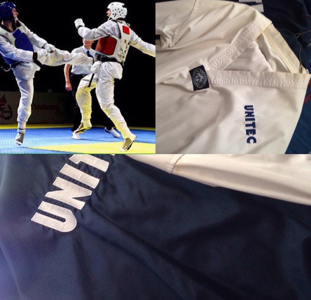 nachitomagos's tweet photo. En época de #JuegosPanamericanos me hizo recordar, mi época deportiva de alto rendimiento,  cuando formé parte de la #selección de #TaeKwonDo de la prepa, ya 22 años de esta foto,  Yo, de de rojo en un torneo de @CONADEIP Aún conservo el viejo uniforme que tantas victorias me dio https://t.co/Nwf7Dm8cGg