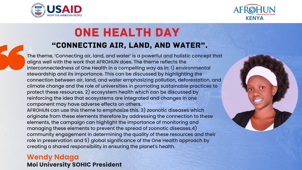 AFROHUN - Africa One Health University Network tweet media