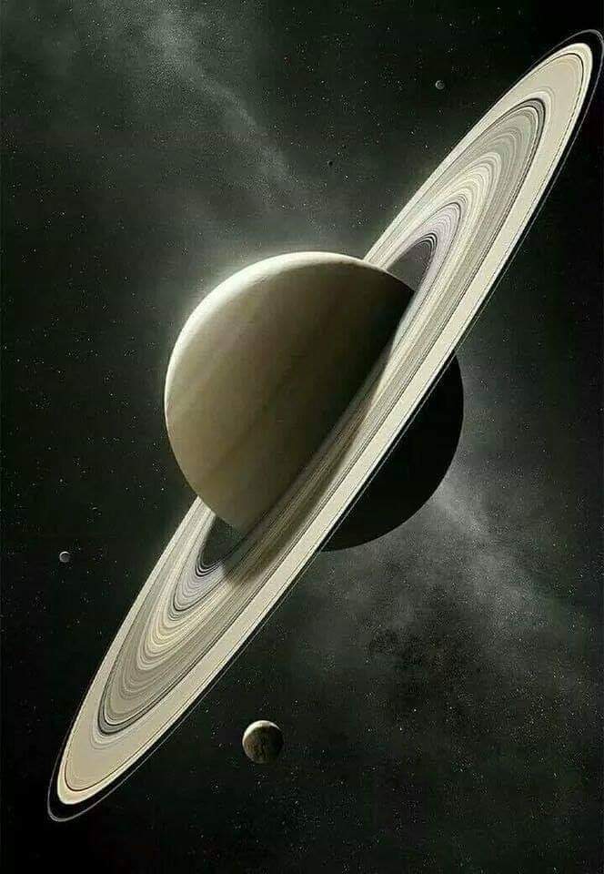 scienceresearc9's tweet image. A compiled image of Saturn.  
Credit: NASA's Cassini Spacecraft