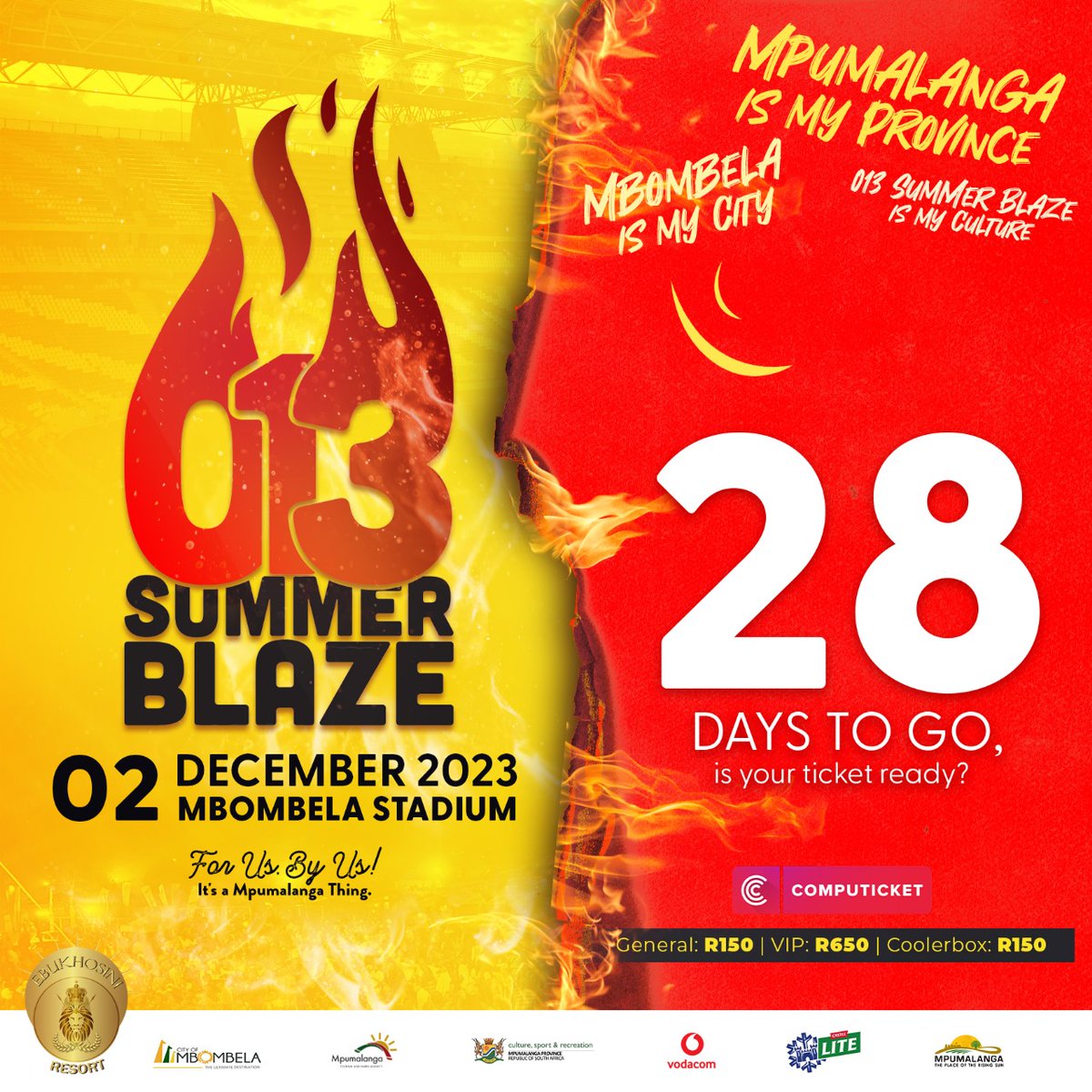 Summer Blaze is the biggest event in Mpumalanga 🔥🤝🏾