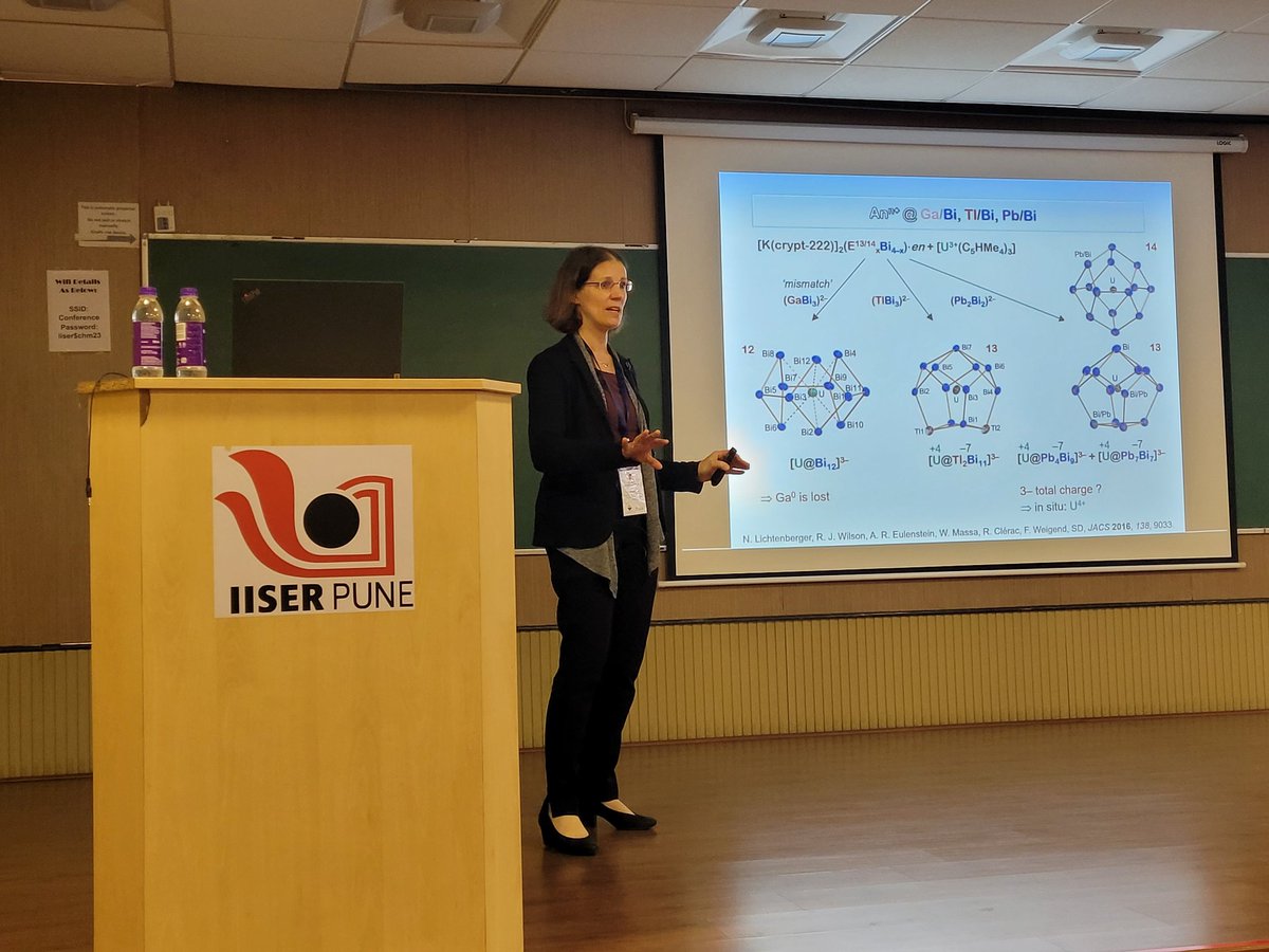 J. Am. Chem. Soc. (@j_a_c_s) on Twitter photo Listening to a fascinating talk on Zintl and related structures by Prof. Stefanie Dehnen <a href="/IISERPune/">IISER Pune</a> <a href="/DehnenStefanie/">Stefanie Dehnen</a> Listening to a fascinating talk on Zintl and related structures by Prof. Stefanie Dehnen <a href="/IISERPune/">IISER Pune</a> <a href="/DehnenStefanie/">Stefanie Dehnen</a>