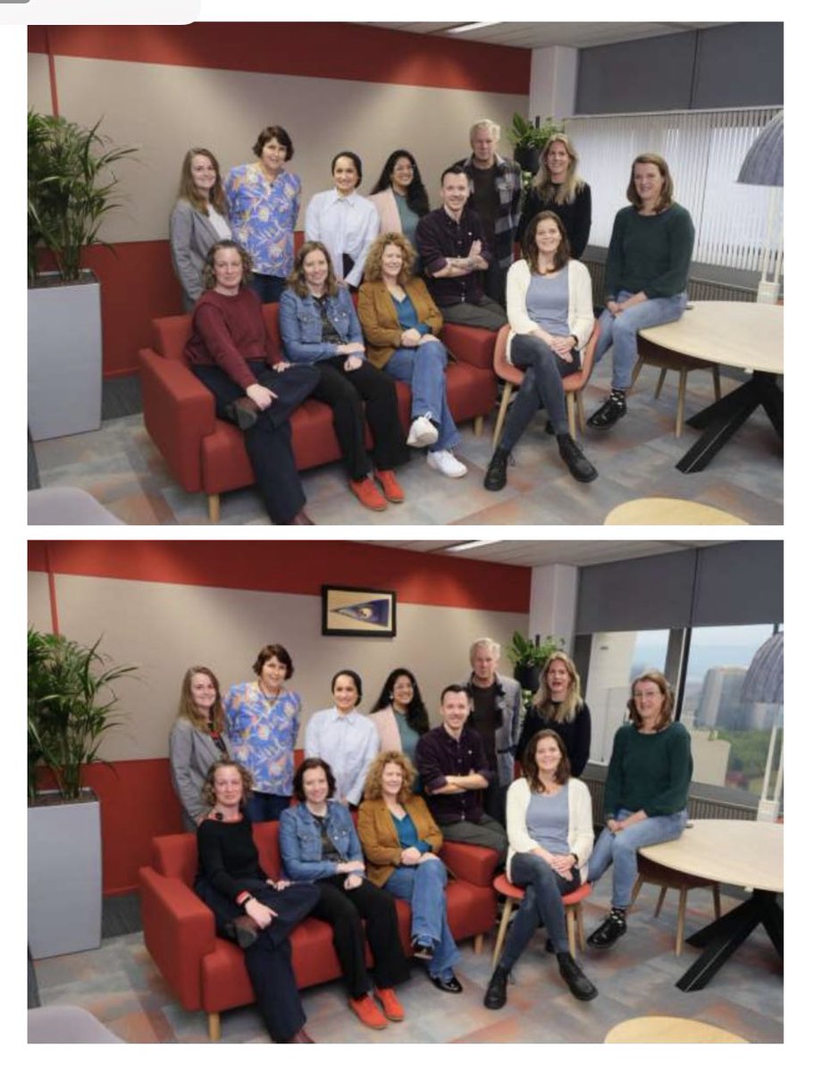Zoek de verschillen #teamLGW 😉 #dagvandelerarenopleider 
(met dank aan Silke voor de fotobewerking)