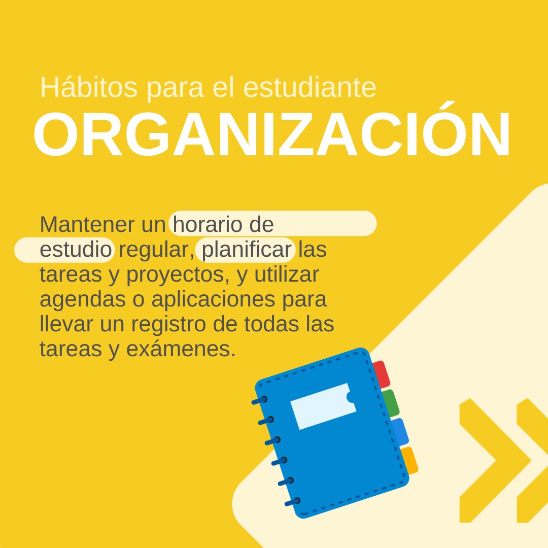 eepigroup's tweet photo. Aquí te dejamos algunas recomendaciones para que puedas enfrentar tus estudios con confianza y lograr esos objetivos que tanto deseas. ¡A por ello! 🌟
#HábitosEstudiantiles #ÉxitoAcadémico #EEPigroup #Estudiar #Estudiante #FPyAccion https://t.co/YAvxgAPshK