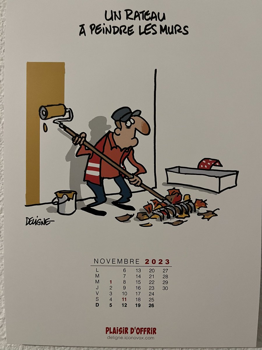 Et bon mois de novembre avec le plaisir d’offrir de <a href="/fdeligne/">𝔻𝔼𝕃𝕀𝔾ℕ𝔼 dessins ✏</a> 😊
