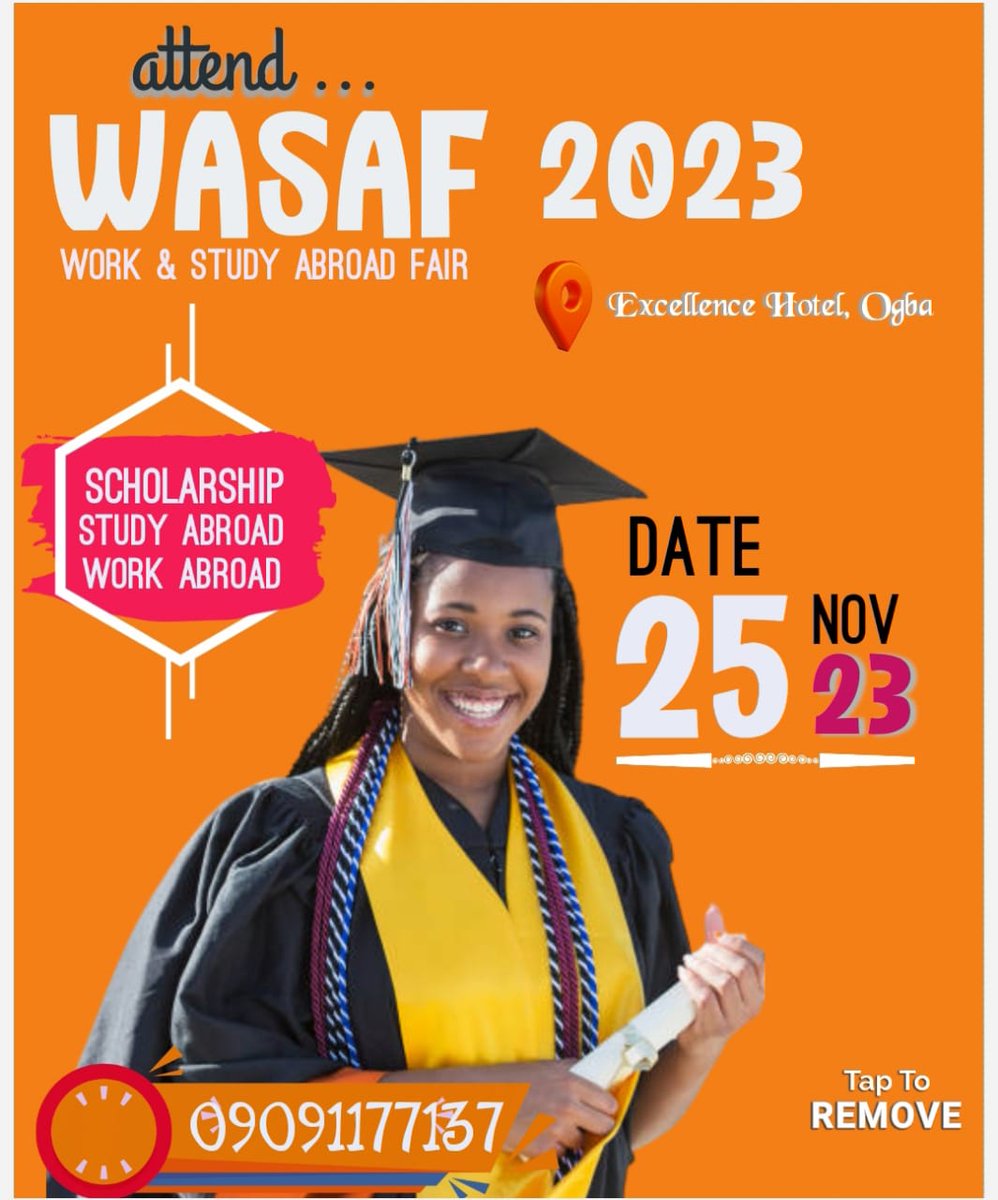 Planning to study/work abroad? Attend WASAF.