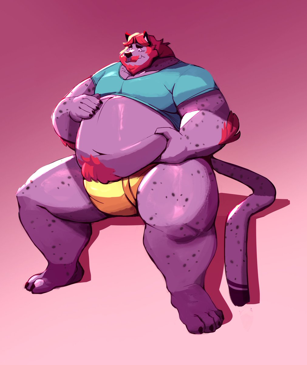 He's still thinking about his weight hehe 🥴