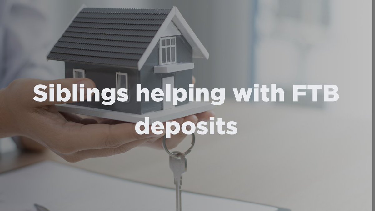 Themortgagemerc's tweet image. &quot;Siblings helping with FTB deposits&quot; is the name of one of our new blogs.

It&apos;s great to see family helping each other. Families aren&apos;t just relying on the bank of mom and dad; siblings are also supporting each other.

themortgagemerchant.com/siblings-helpi…

#gifteddeposit #incomebooster #JBSP