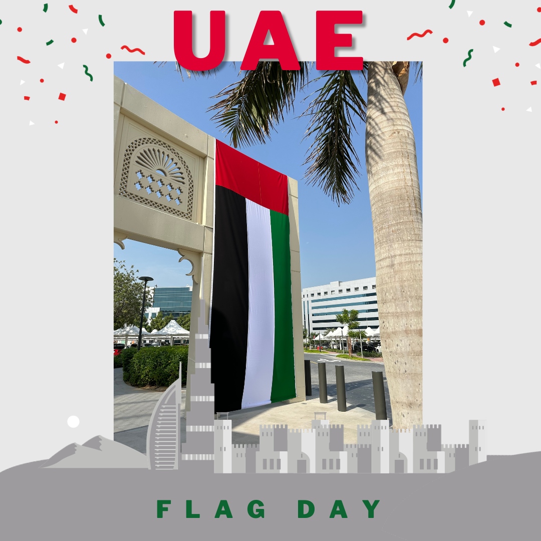 magilatech's tweet photo. Today, we celebrate Flag Day in the United Arab Emirates. 

This day honours the UAE's past, present, and future. 

#UAEFlagDay2023 #UAEFlagDay #DubaiInternetCity https://t.co/aXkWWxP72n