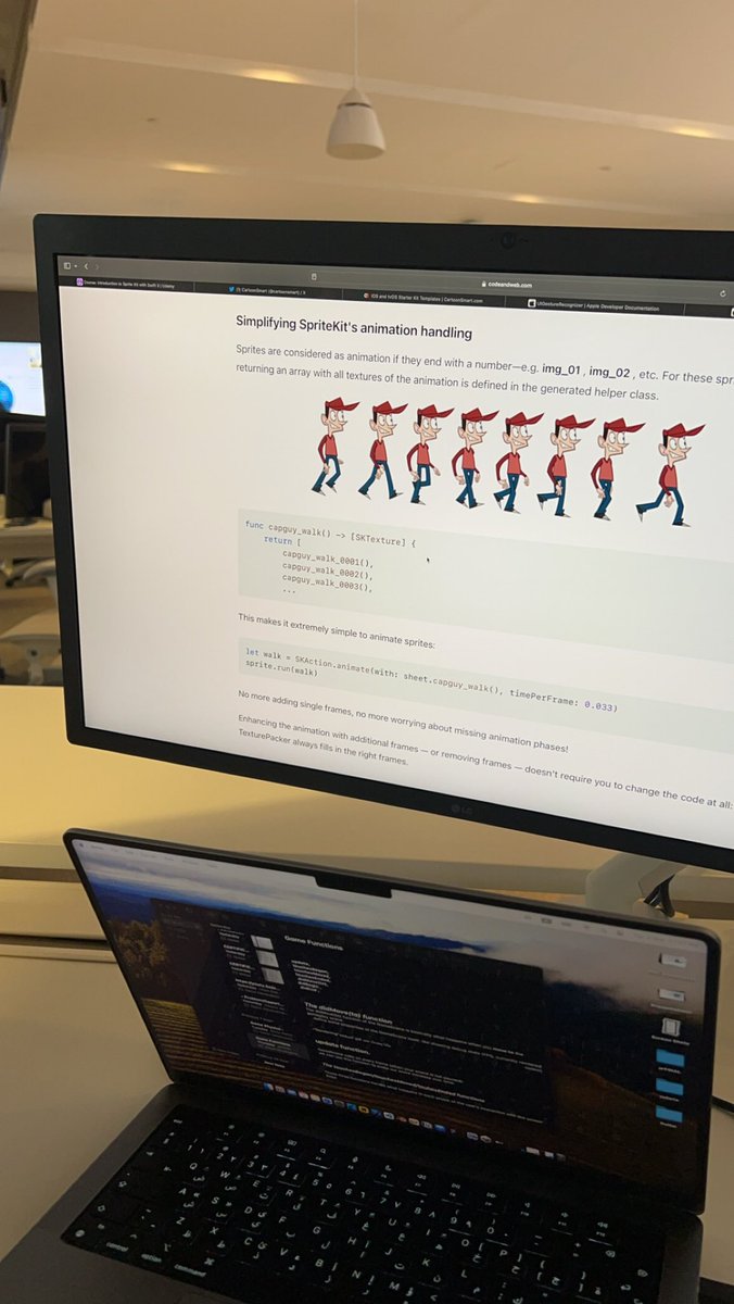 sumaiyathani's tweet image. Let’s have some fun 🧠 #swift #spritekit